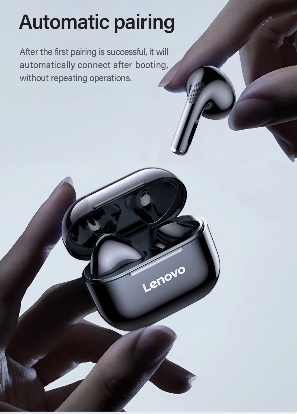 Original Lenovo LP40 wireless headphones TWS Bluetooth Earphones