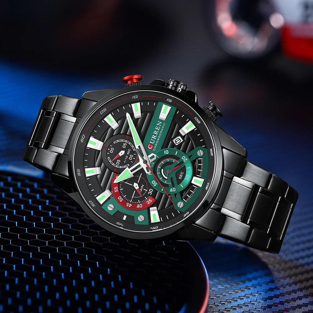 CURREN Sports Casual Quartz Wristwatches