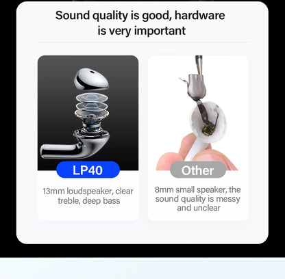 Original Lenovo LP40 wireless headphones TWS Bluetooth Earphones