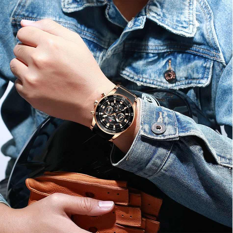 REWARD Big Dial Mens Watches Top Luxury Brand