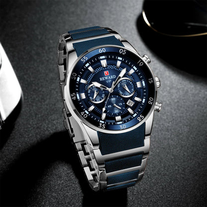 REWARD Big Dial Mens Watches Top Luxury Brand