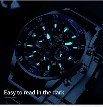 REWARD Big Dial Mens Watches Top Luxury Brand