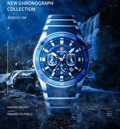 REWARD Big Dial Mens Watches Top Luxury Brand