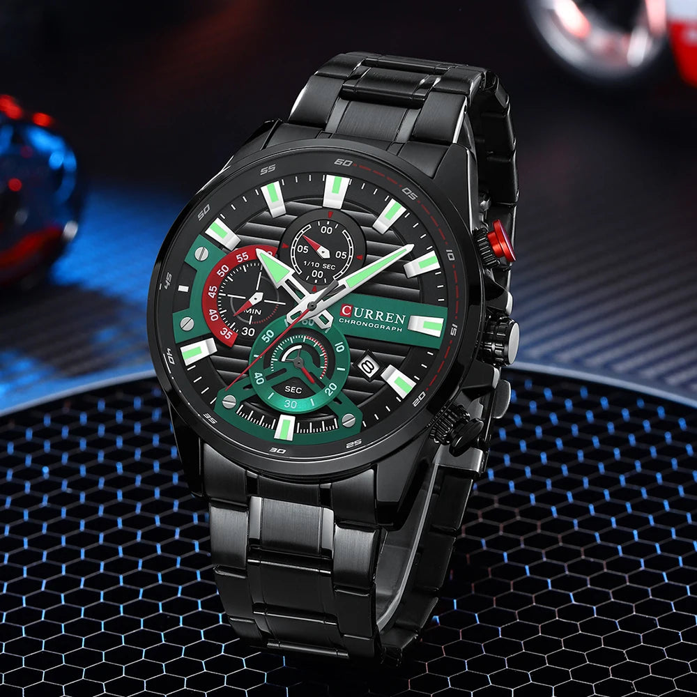 CURREN Sports Casual Quartz Wristwatches