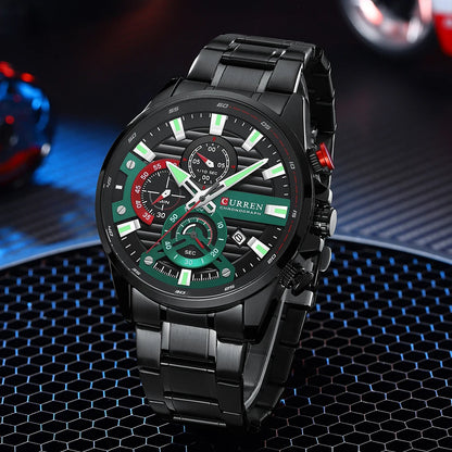 CURREN Sports Casual Quartz Wristwatches