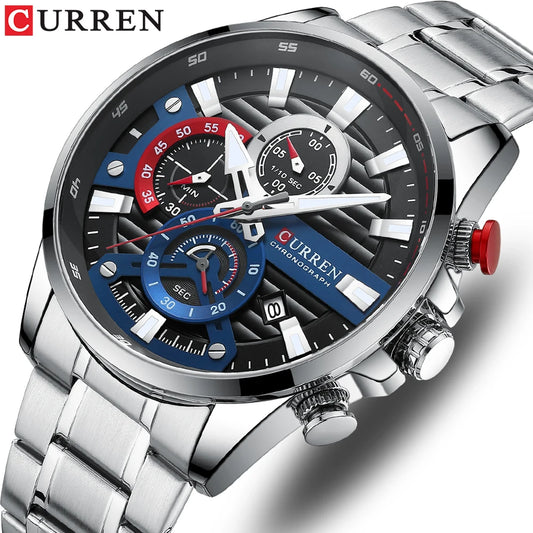 CURREN Sports Casual Quartz Wristwatches