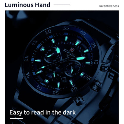 REWARD Big Dial Mens Watches Top Luxury Brand