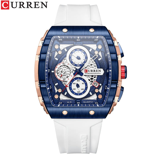 Curren 8442 Men Watch Date Business