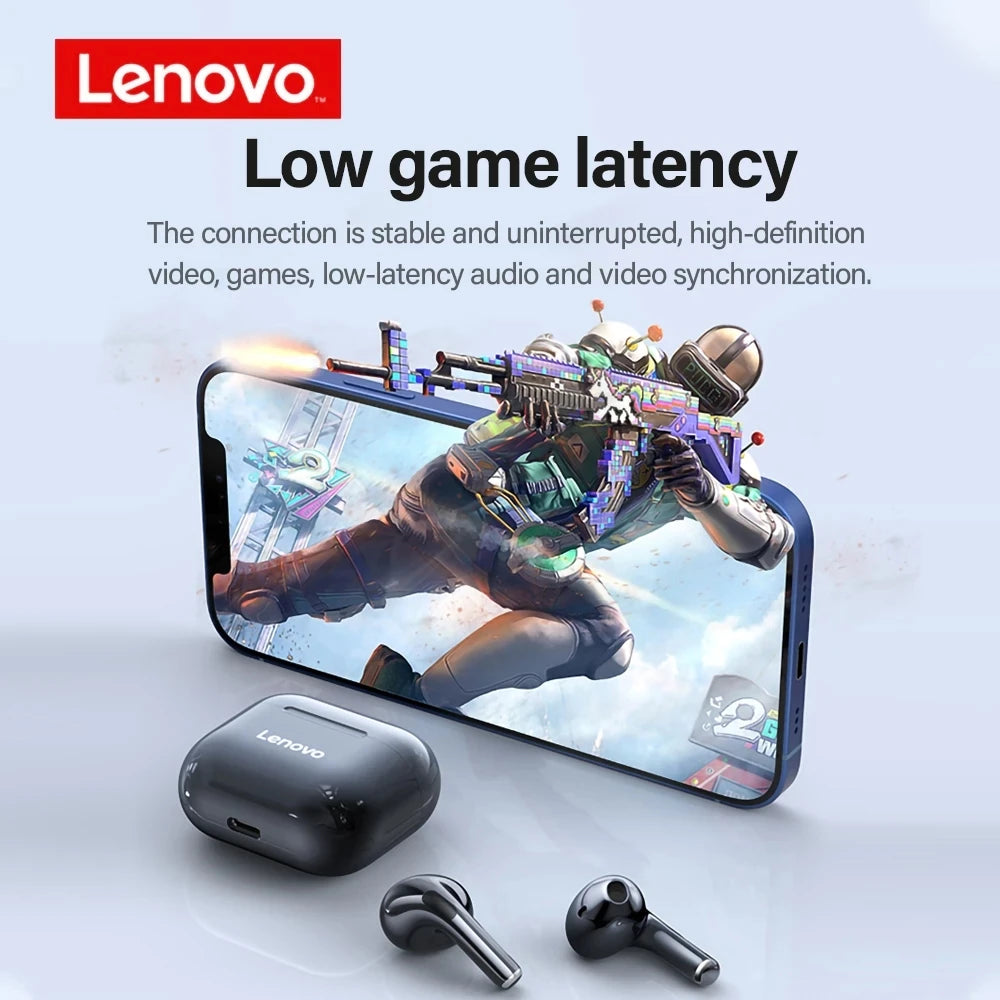 Original Lenovo LP40 wireless headphones TWS Bluetooth Earphones