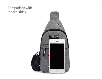 Men's Waterproof Large Capacity Fanny Pack,