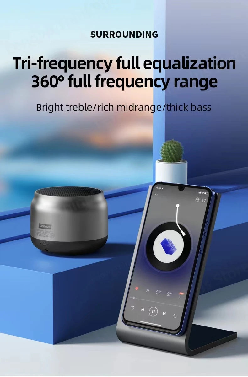 Choice Lenovo K30 Portable Bluetooth Wireless Speaker