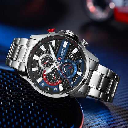 CURREN Sports Casual Quartz Wristwatches