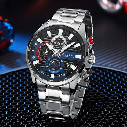 CURREN Sports Casual Quartz Wristwatches
