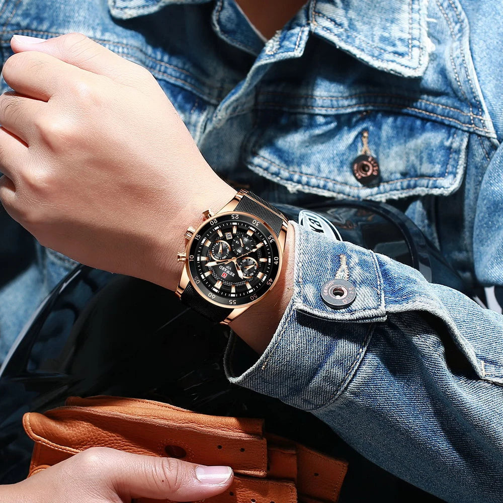 REWARD Big Dial Mens Watches Top Luxury Brand